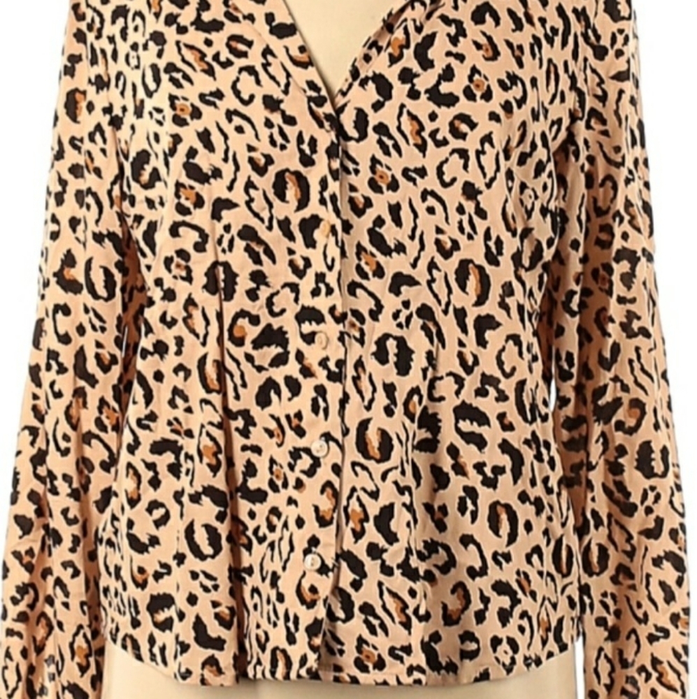 NWT Divided by H&M Animal Print Shirt